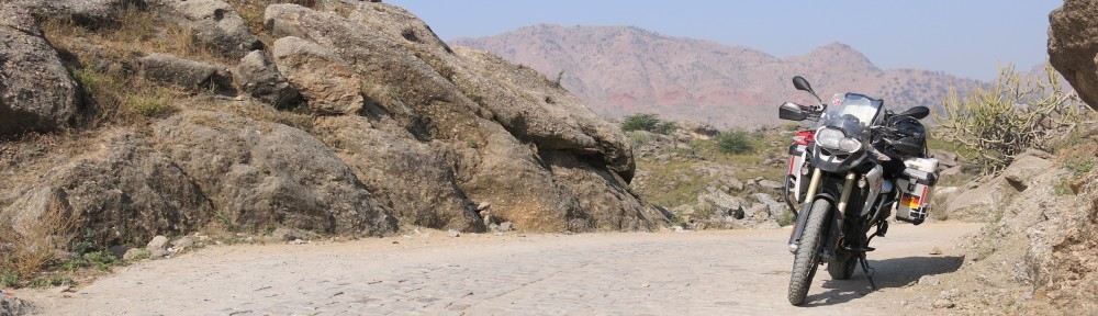 a pat on a motorcycle